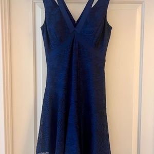 Guess Asymmetrical Hem Party Dress